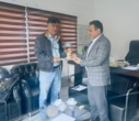 تقدیر از مدیر عامل شرکت ممیزان به دلیل خدمات ارزنده در ارزیابی سانحه انفجار در آزمایشگاه