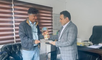 تقدیر از مدیر عامل شرکت ممیزان به دلیل خدمات ارزنده در ارزیابی سانحه انفجار در آزمایشگاه